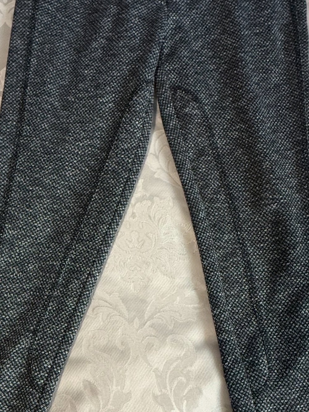 Modo SoLo by We3 Gray Textured Ankle Pants Career Office Stretch Size 6 - Picture 3 of 13